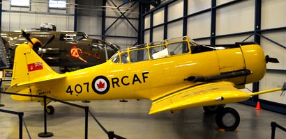 Harvard IV Trainer at the Museum