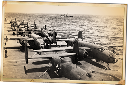 B-25 Mitchell Bombers of the Doolittle Raid